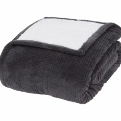 Absolu Chic sherpa plaid