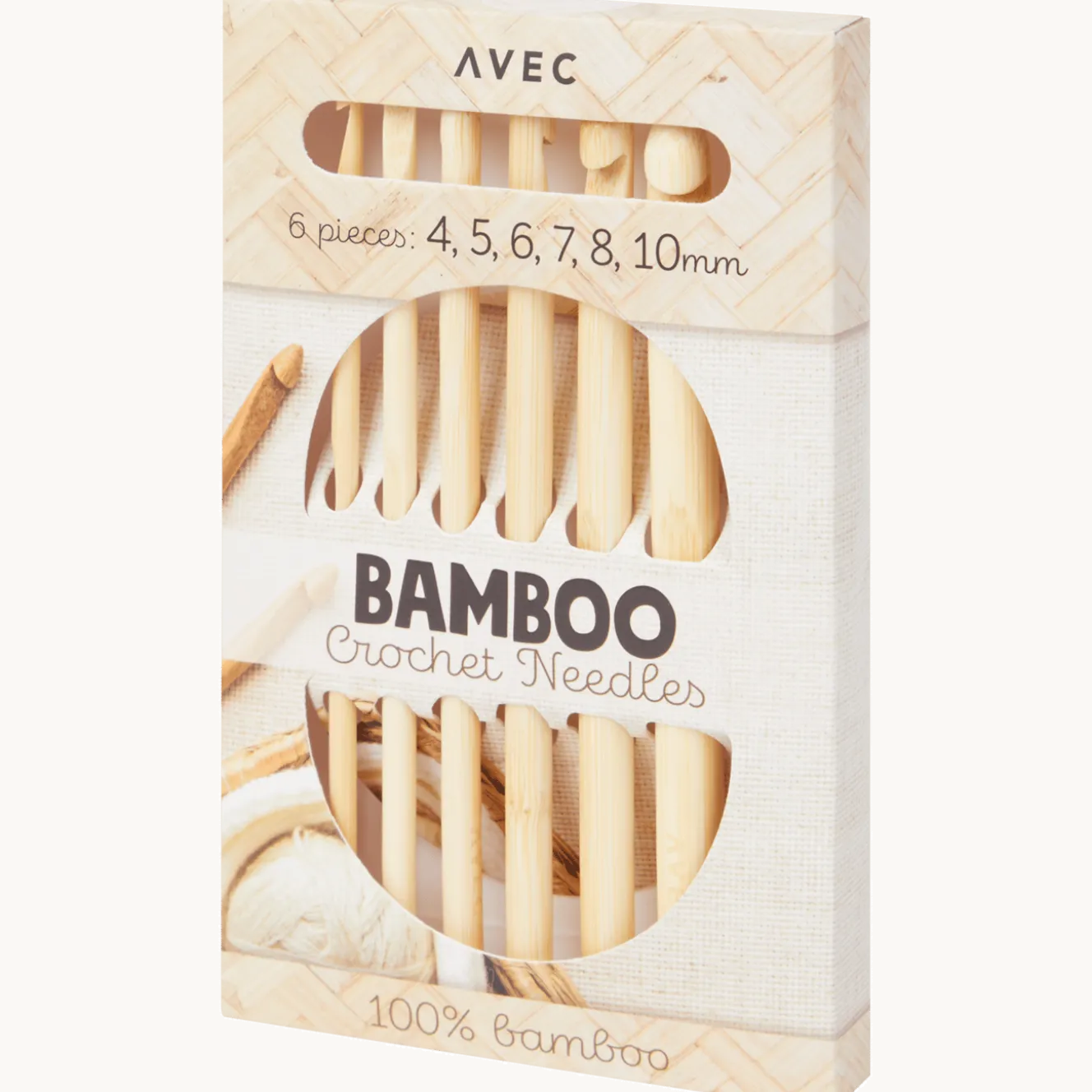 Avec bamboe haaknaalden