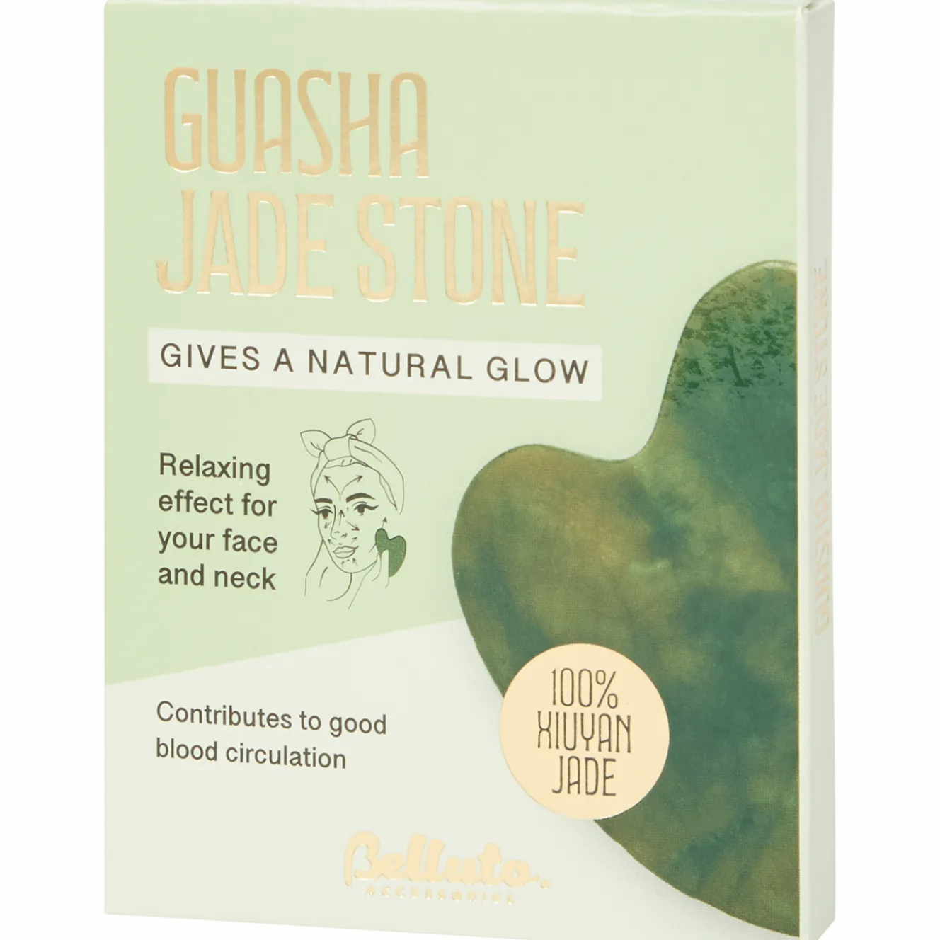 Belluto Accessories gua sha xiuyan jadesteen