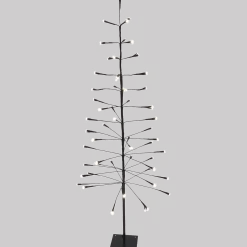 Boom met ledverlichting