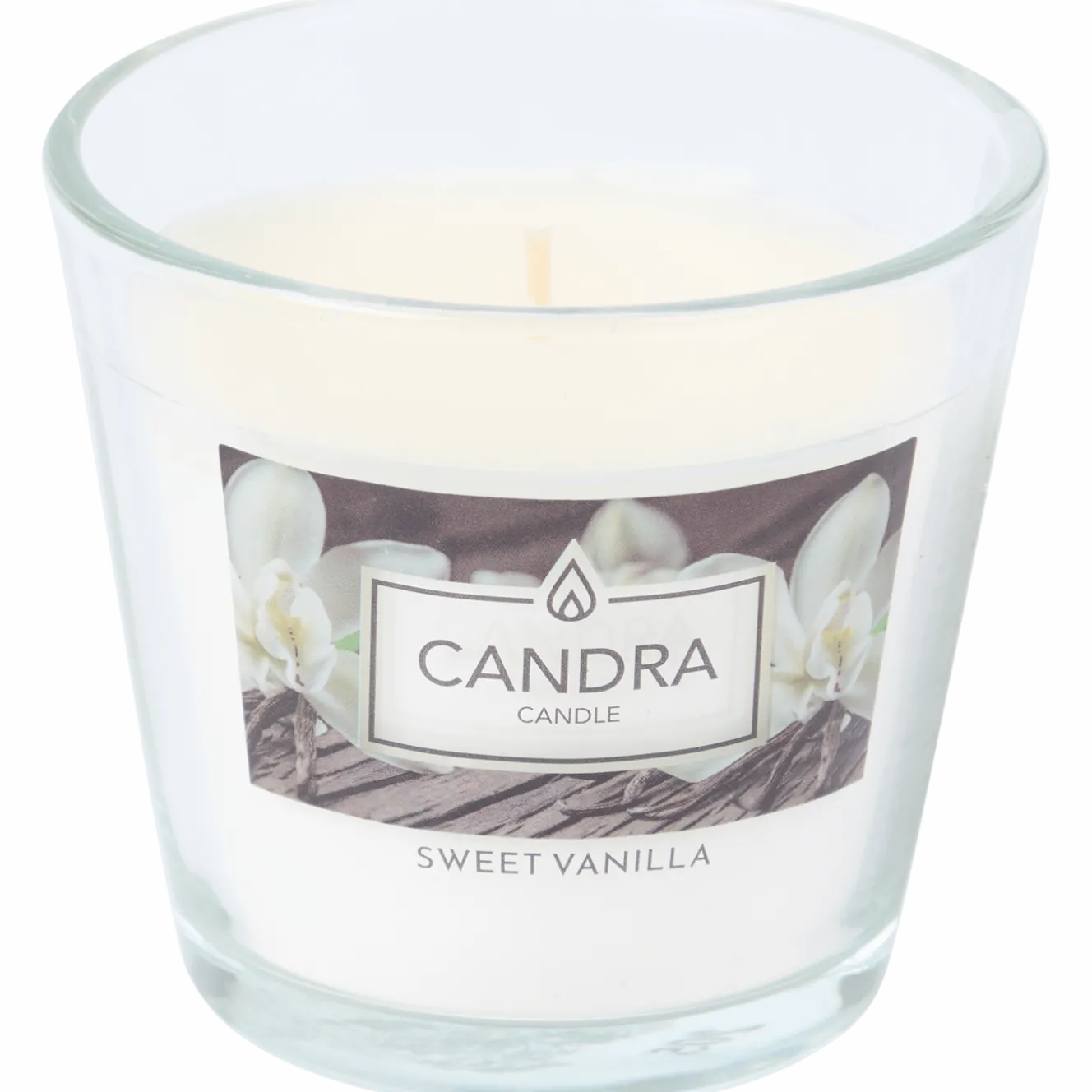 Candra geurkaars in glas