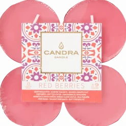 Candra maxi-geurtheelichten Red Berries