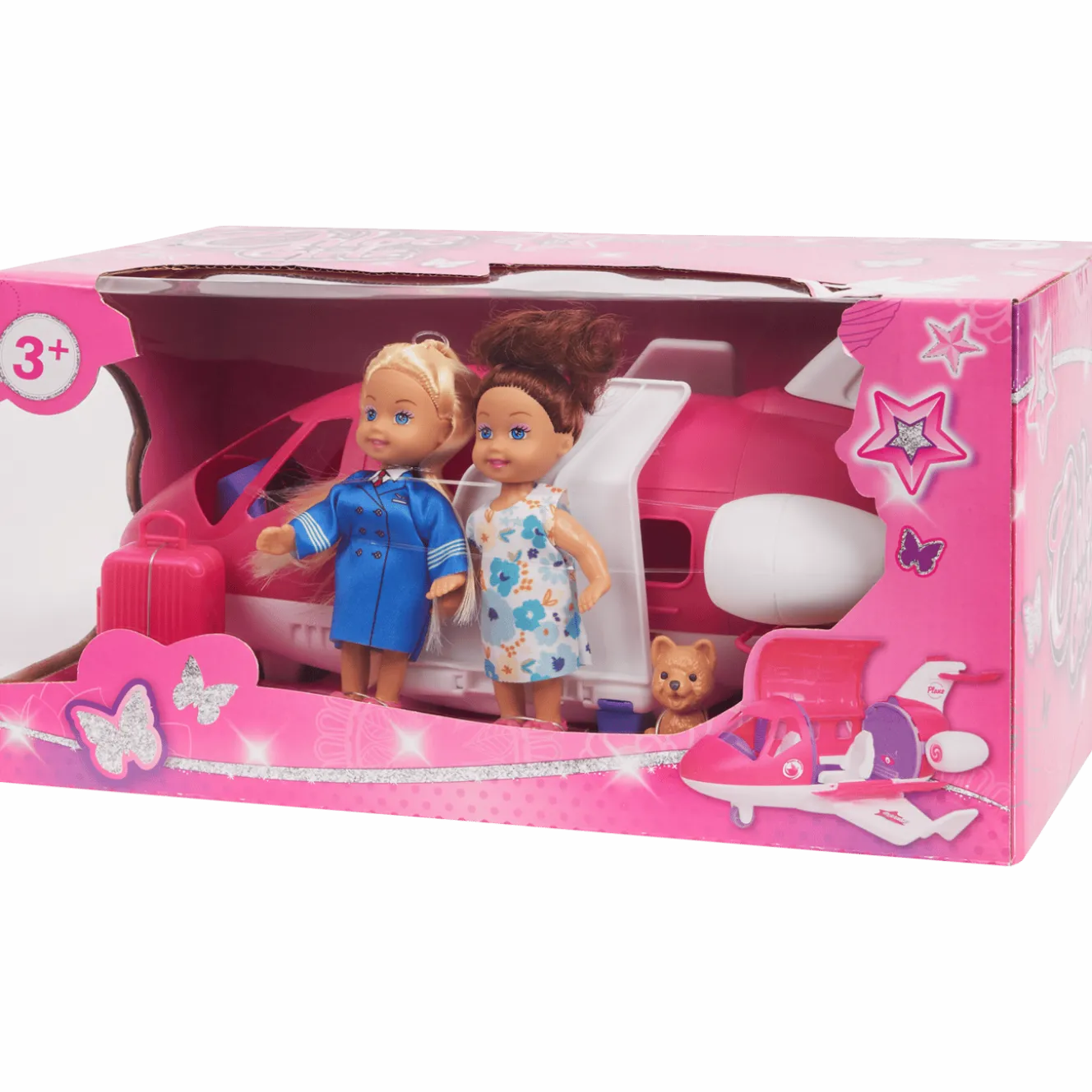 Chloe Girlz vliegtuig speelset