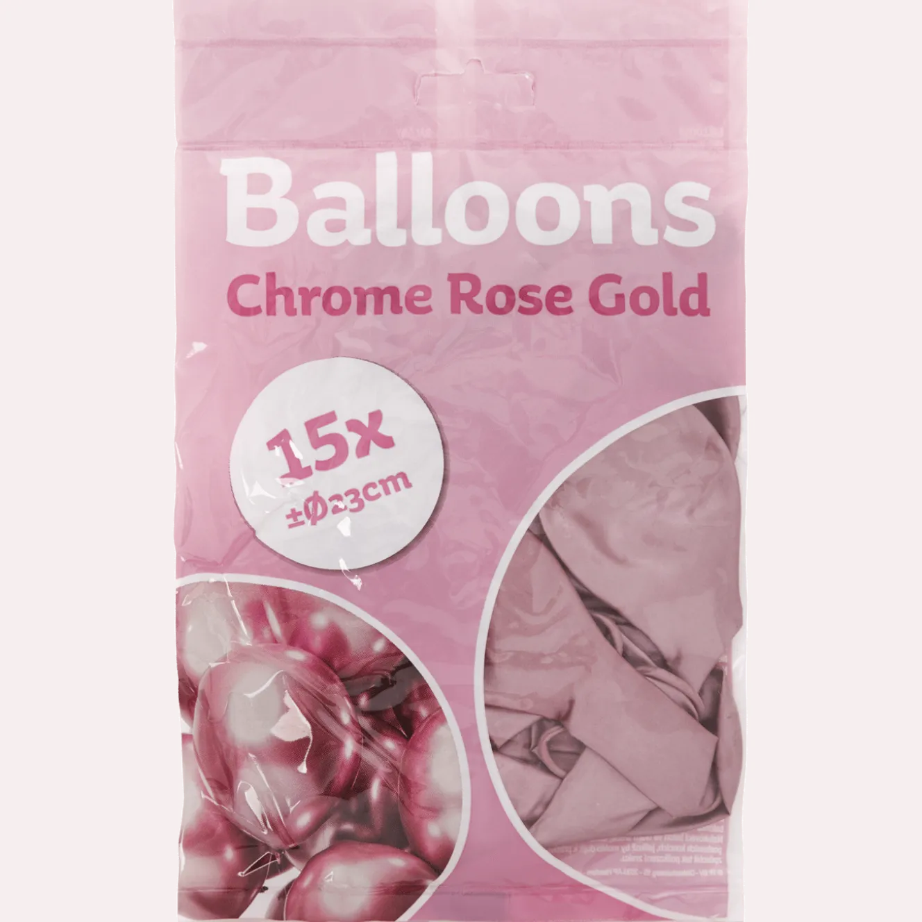 Chroom ballonnen