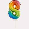 Cijfer folieballon