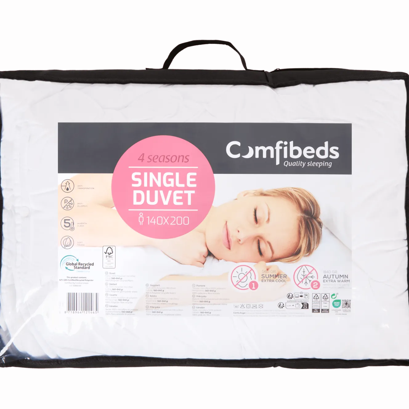 Comfibeds 4-seizoenendekbed