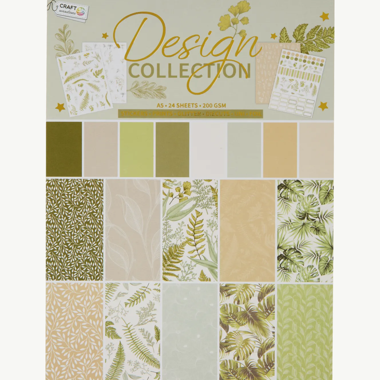 Craft Sensations knutselpapierblok A5