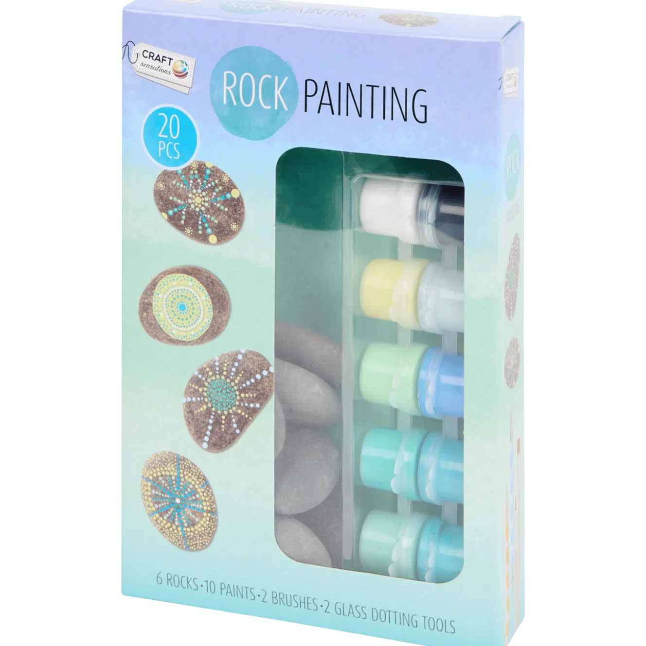 Craft Sensations stenen schilderset