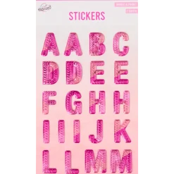 Craft Universe alfabet stickers