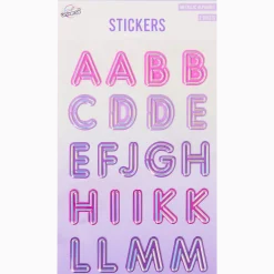 Craft Universe alfabet stickers
