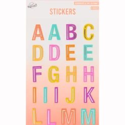Craft Universe alfabet stickers