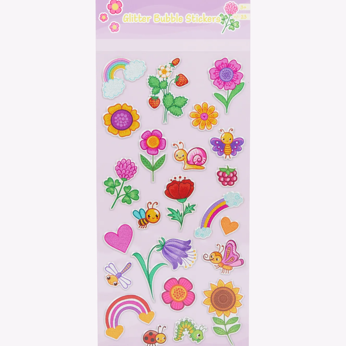 Craft Universe Glitter Bubble stickers