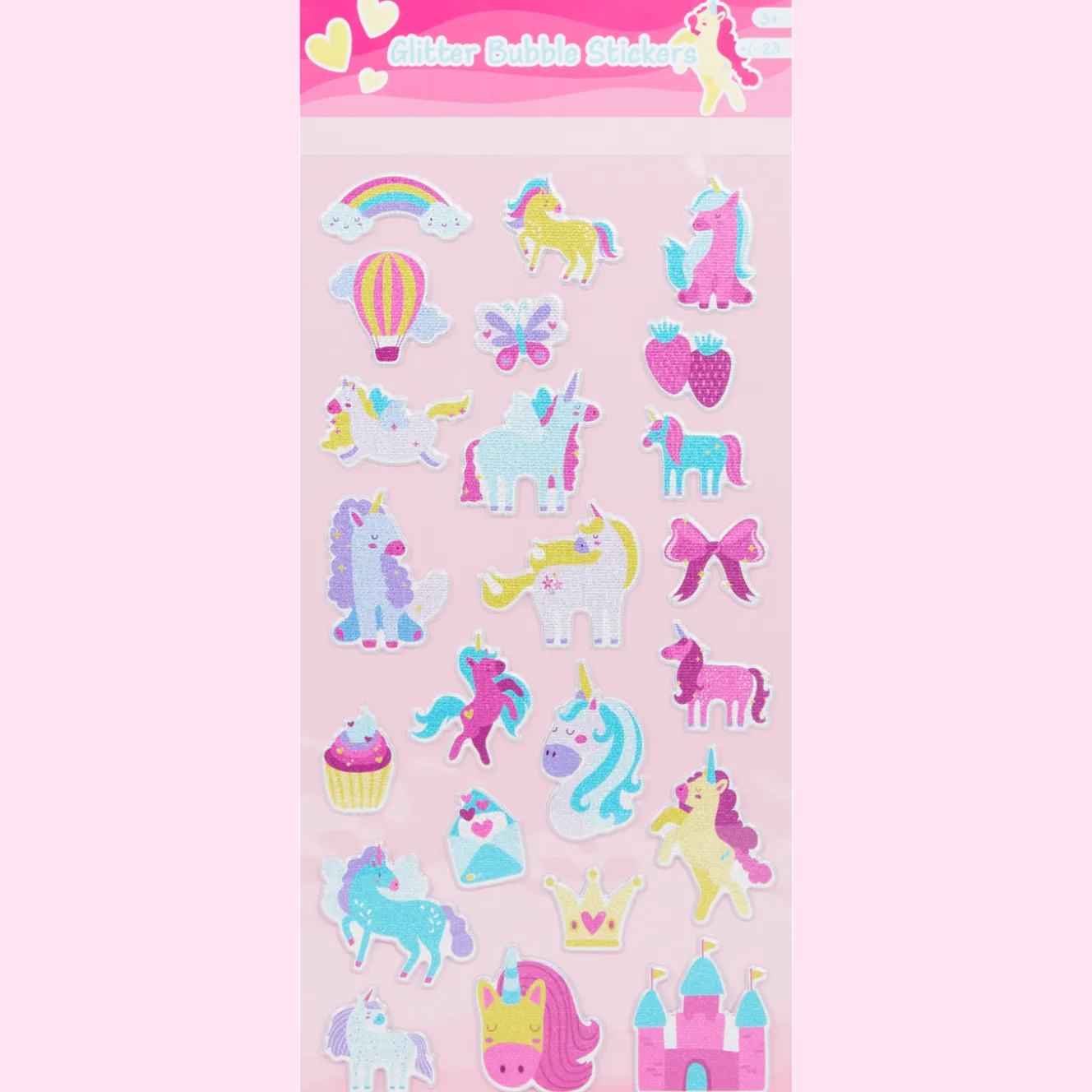Craft Universe Glitter Bubble stickers