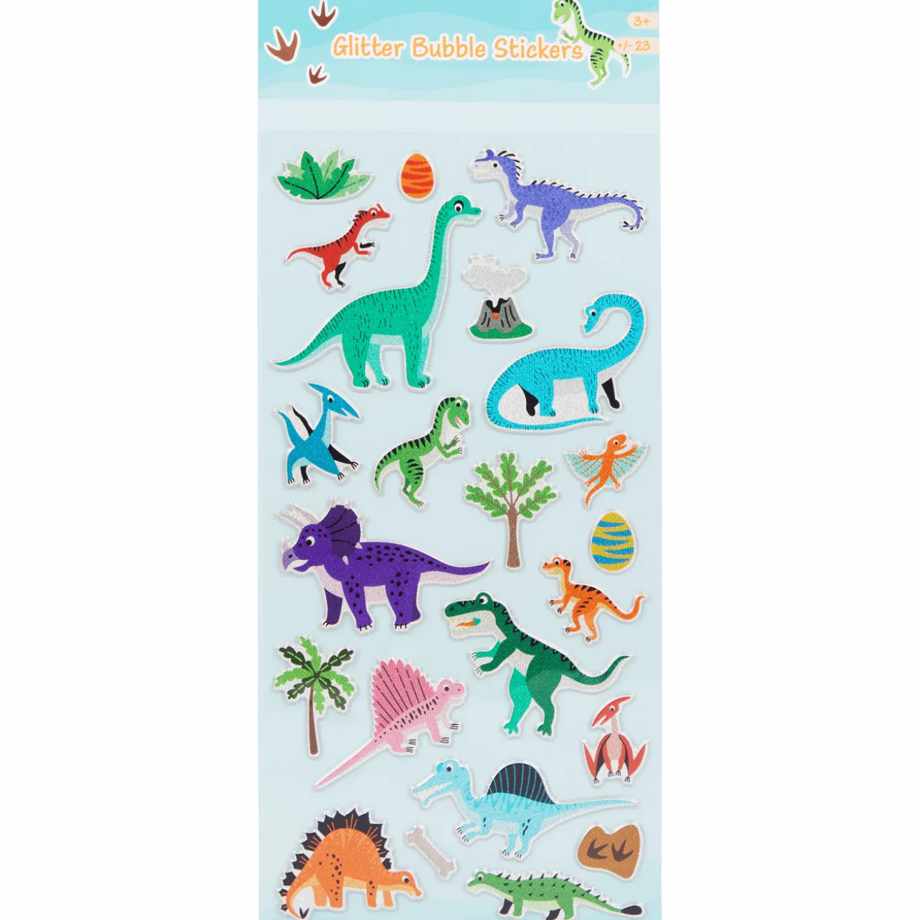 Craft Universe Glitter Bubble stickers