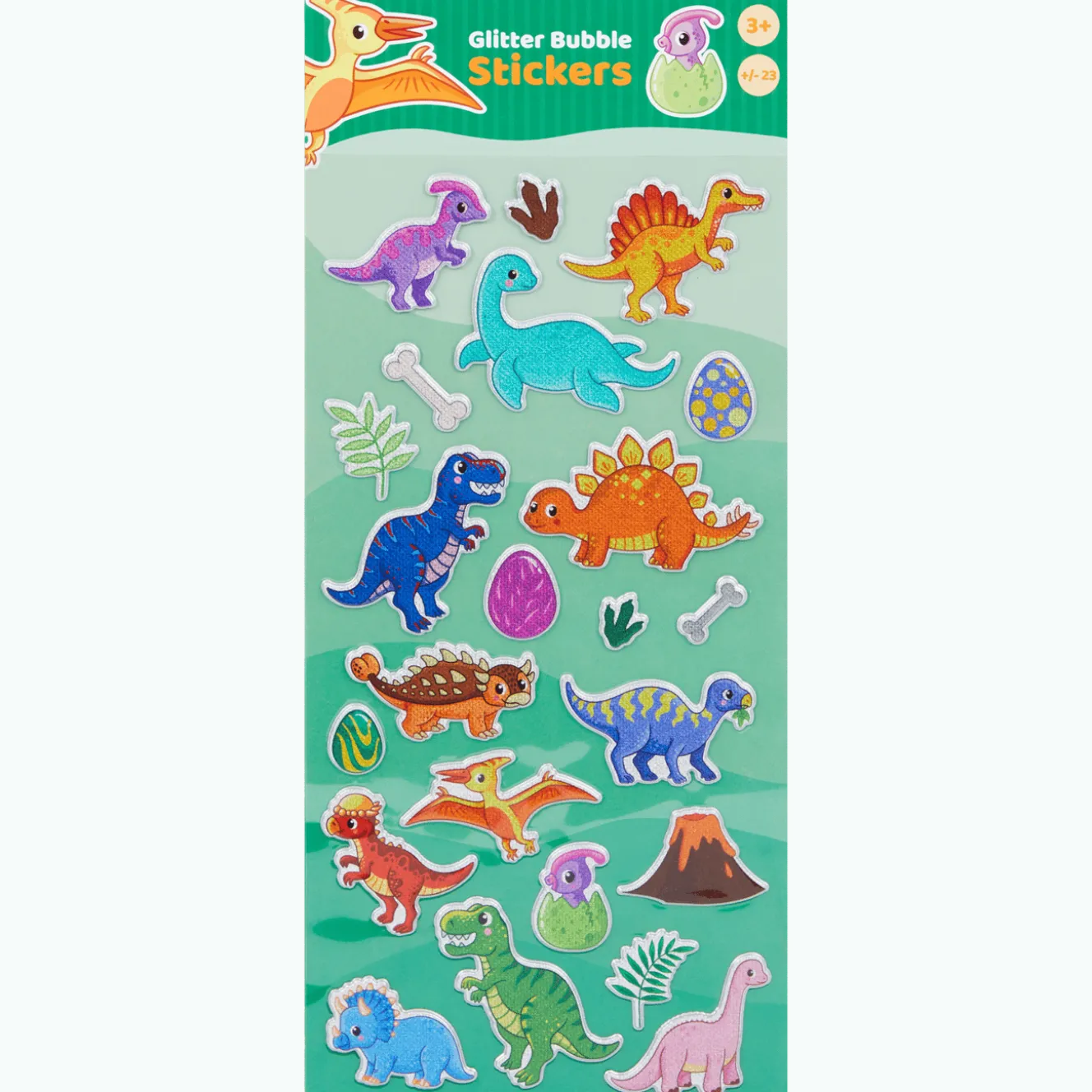 Craft Universe Glitter Bubble stickers