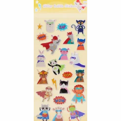 Craft Universe Glitter Bubble stickers