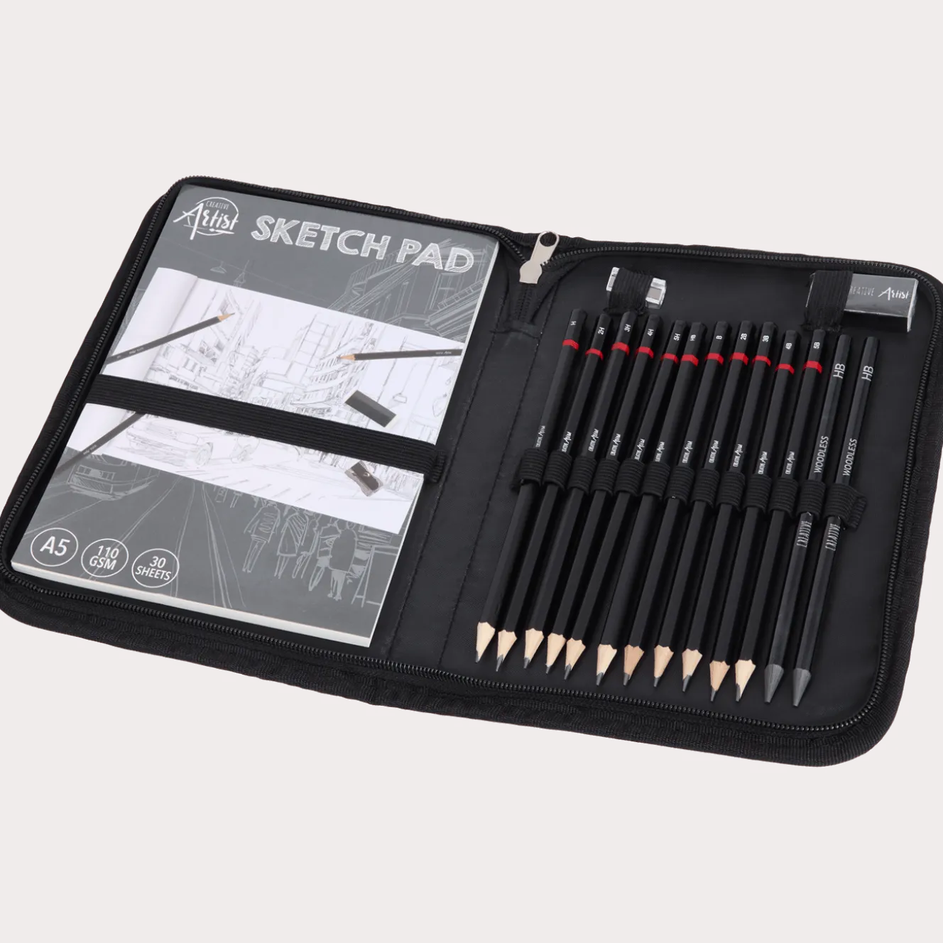 Creative Artist schetsset in etui
