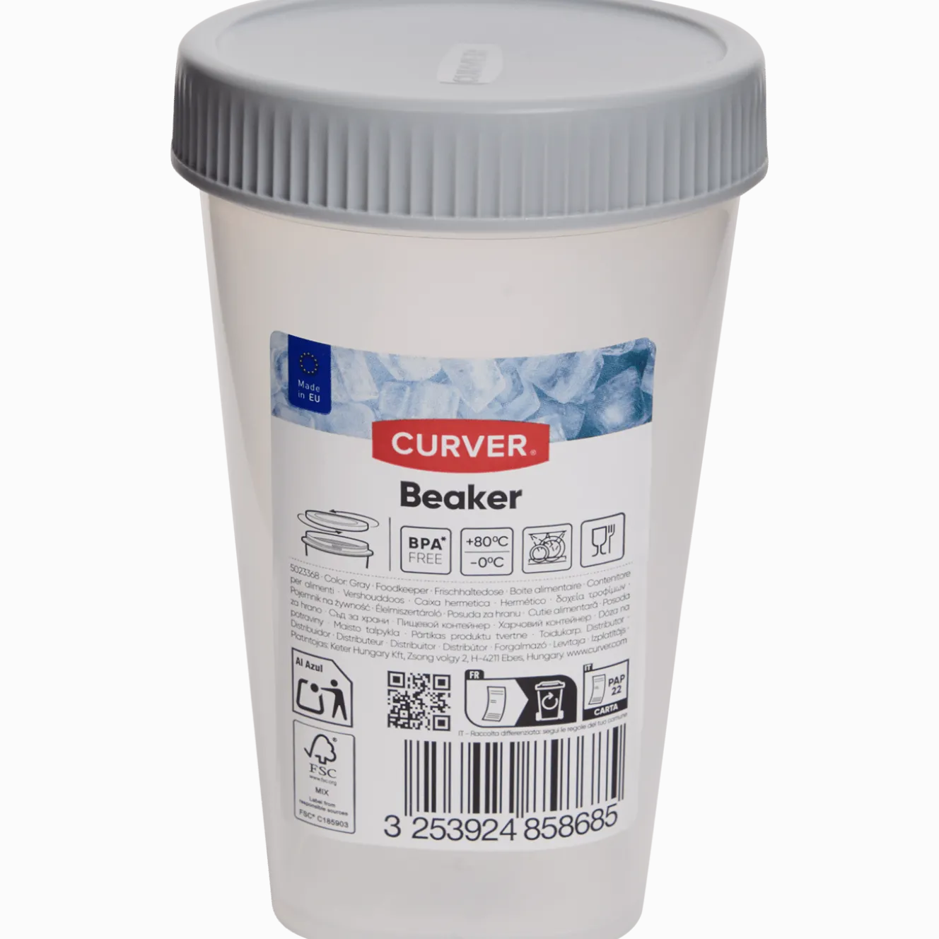 Curver beker