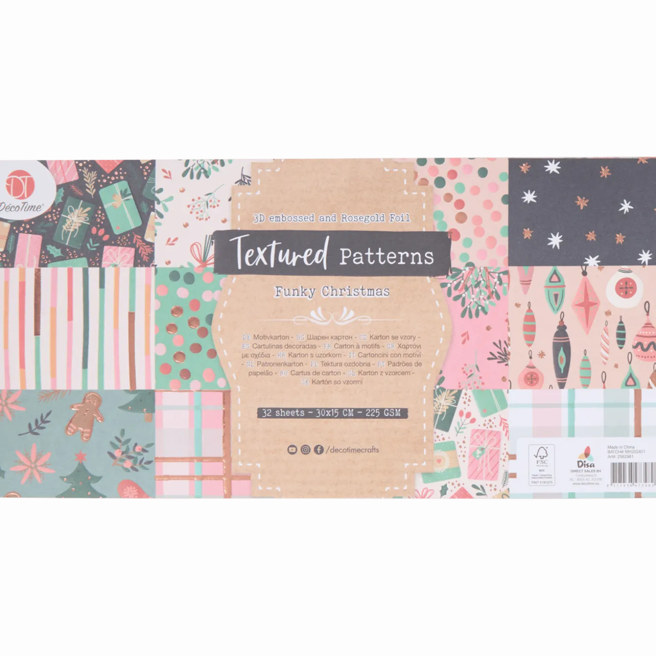 DécoTime papierblok kerst