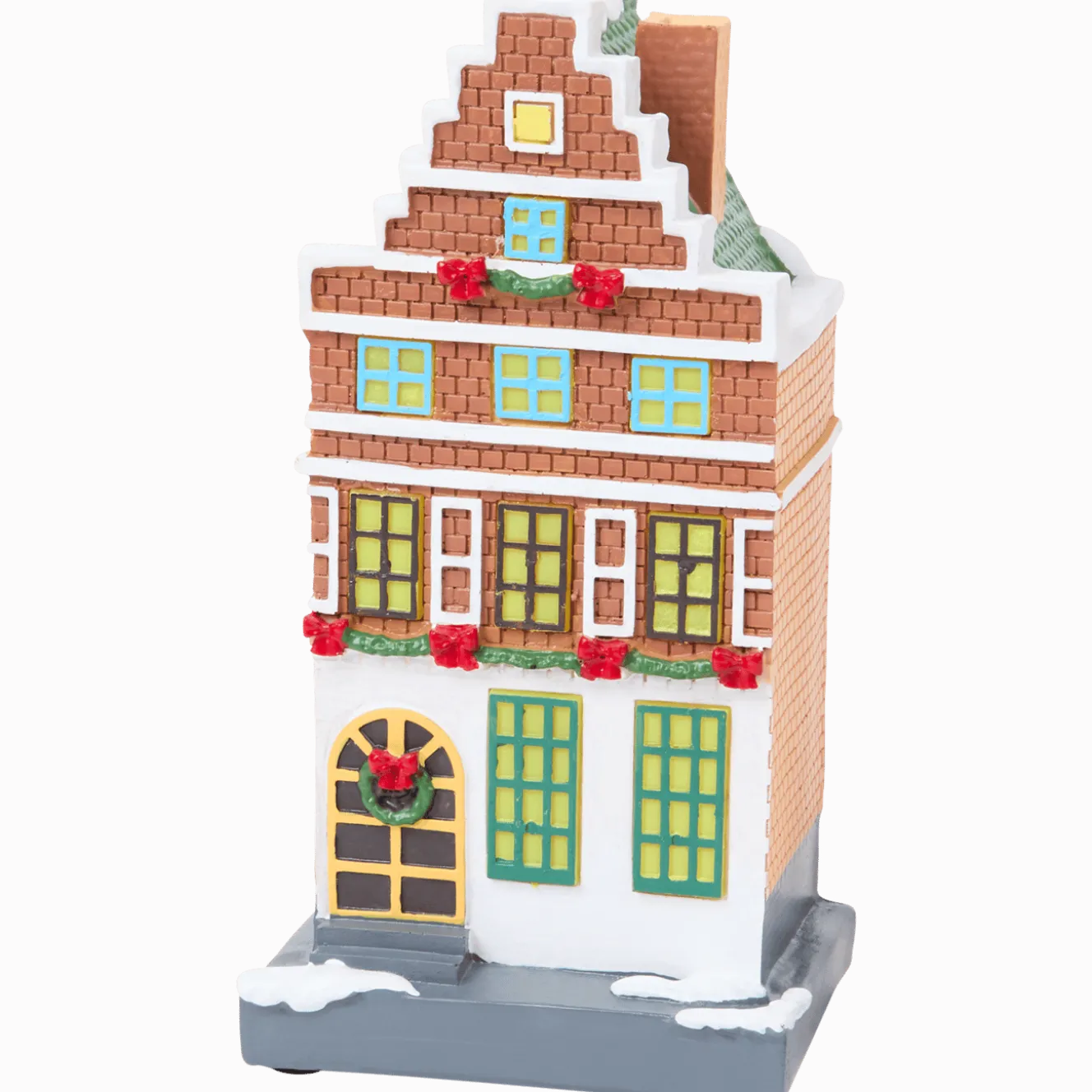 Decoratief huisje met ledlicht