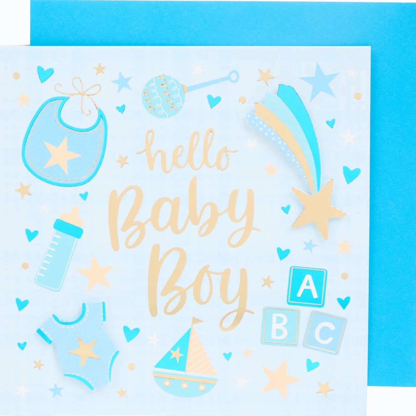 3D-geboortekaart
