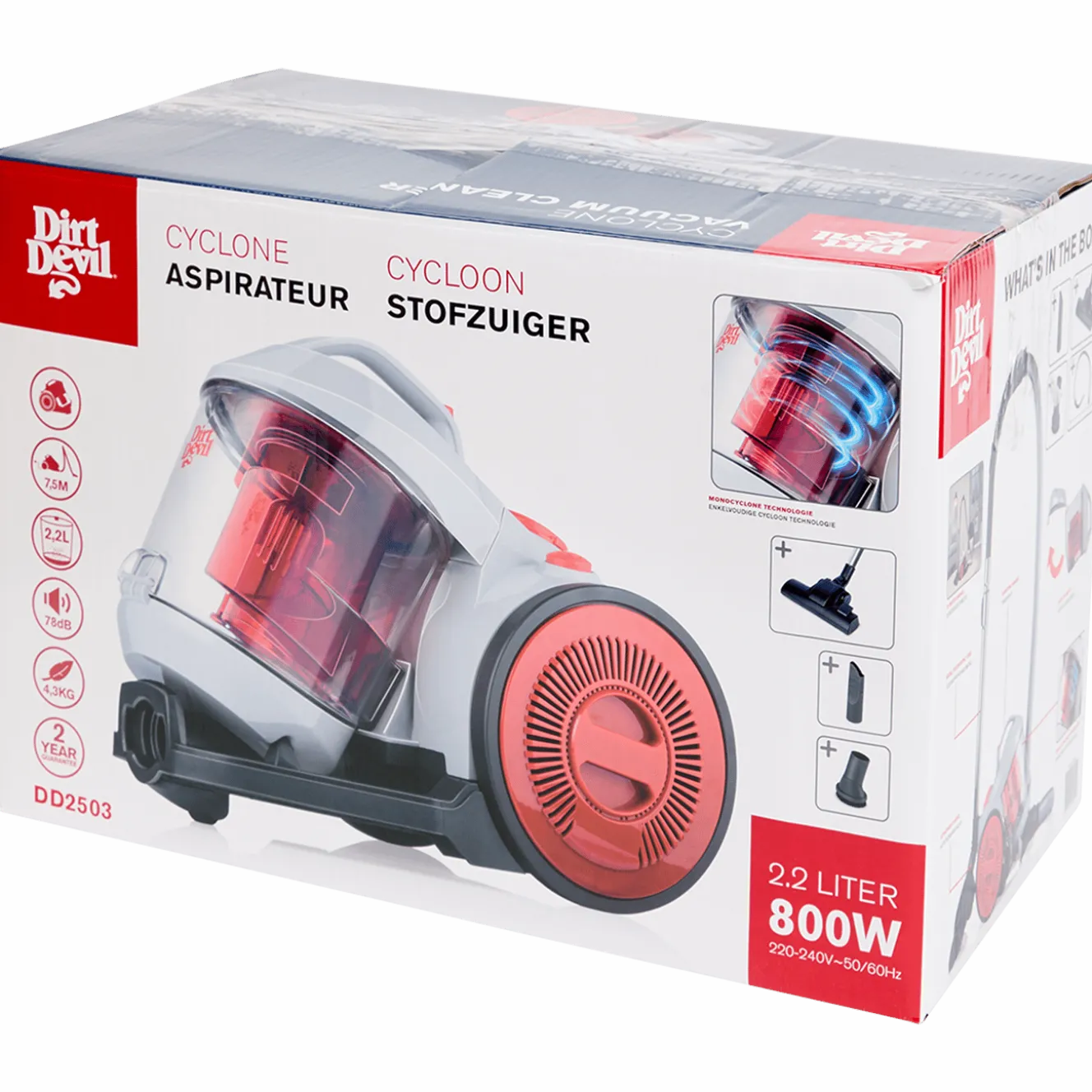 Dirt Devil cycloon stofzuiger DD2503