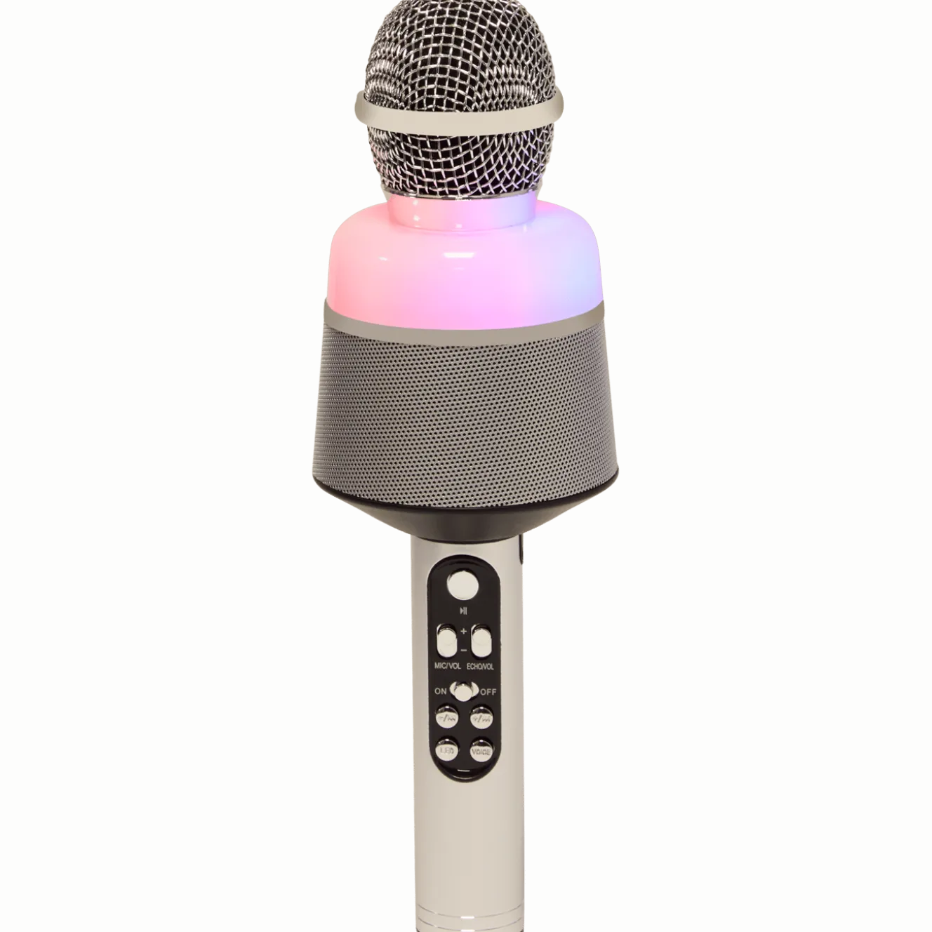 Draadloze karaokemicrofoon met licht