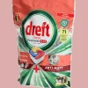 Dreft Fresh Platinum Plus vaatwastabletten All in One