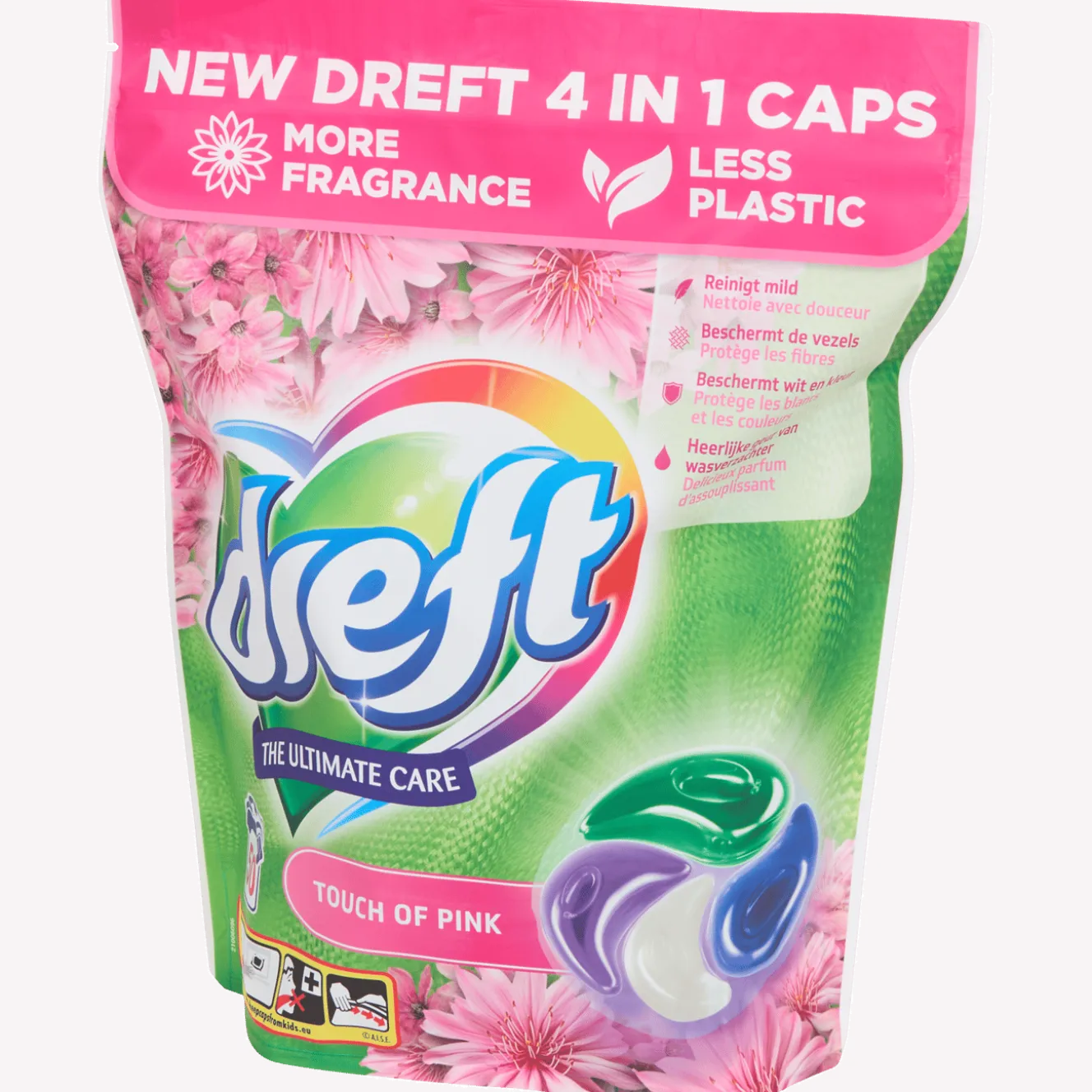 Dreft 4-in-1 wasmiddelcapsules