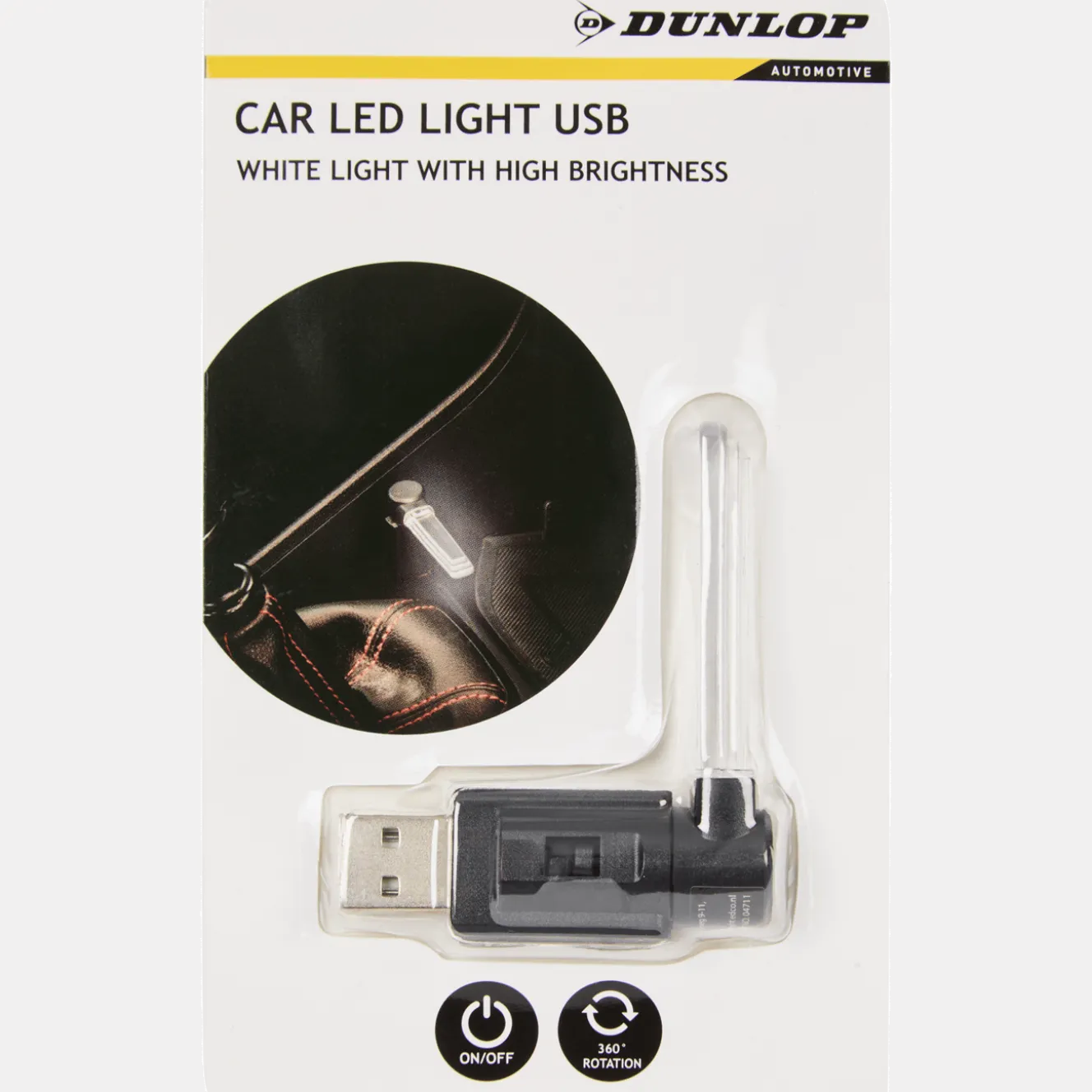 Dunlop auto USB-lamp