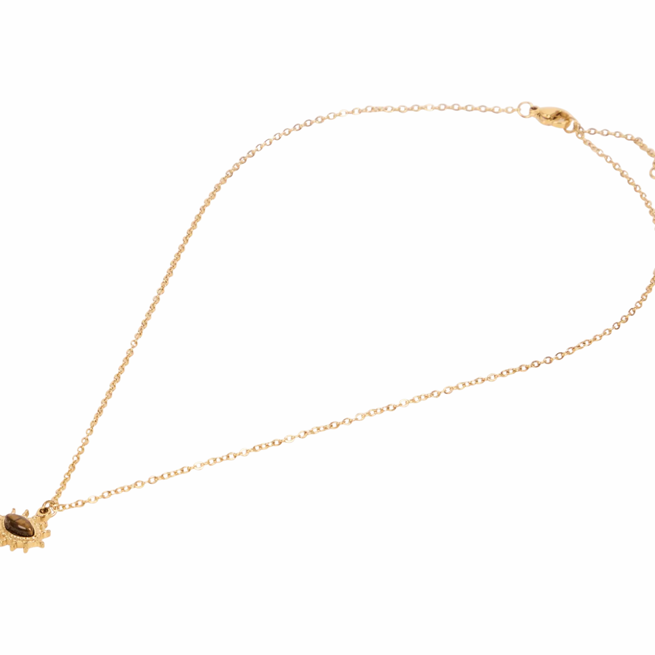 Edelstenen-ketting