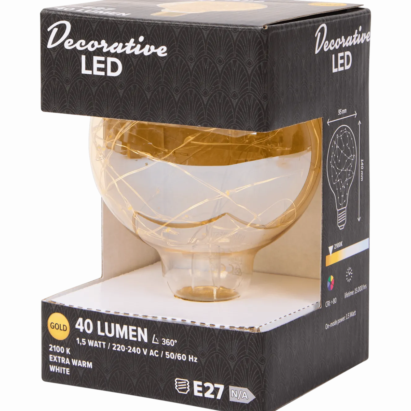 Eurodomest led-draadlamp