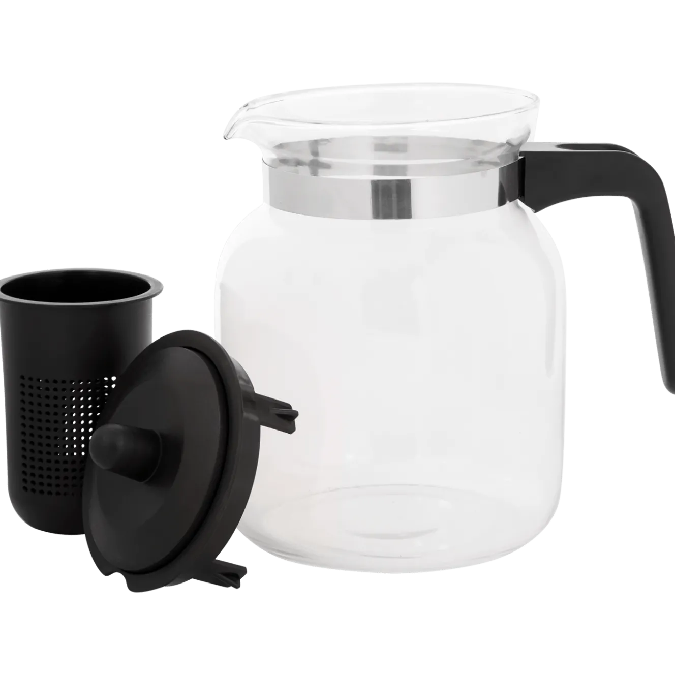 Excellent Houseware glazen theepot
