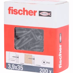 Fischer gipsplaatschroeven
