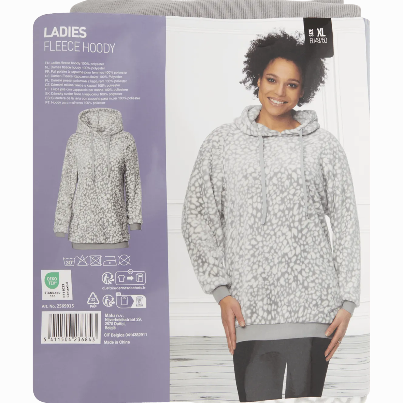 Fleece-hoodie