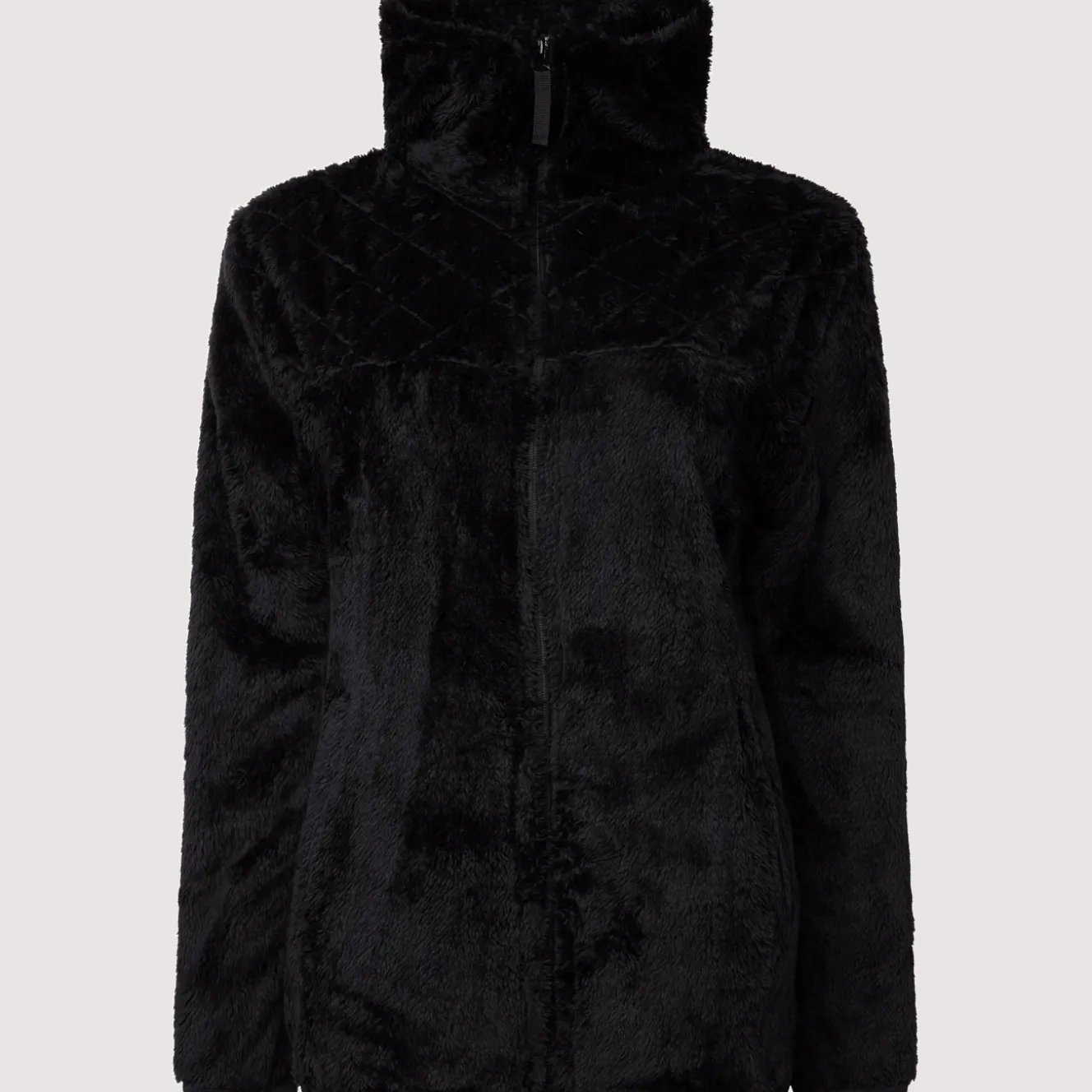 Fleecevest met capuchon
