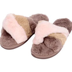 Fluffy slippers