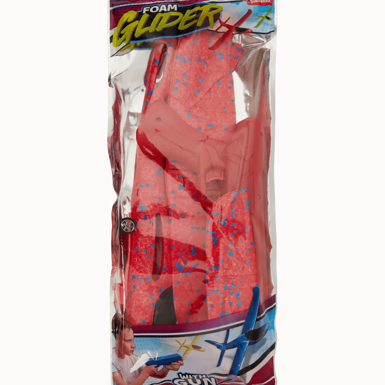 Foam Glider met lanceerpistool