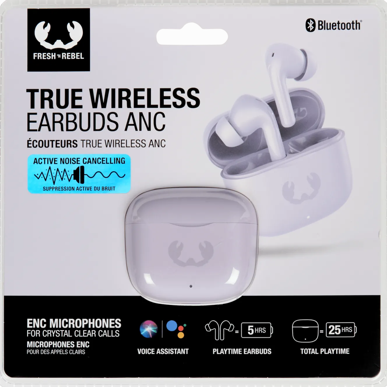Fresh ’n Rebel draadloze oordopjes met noise cancelling