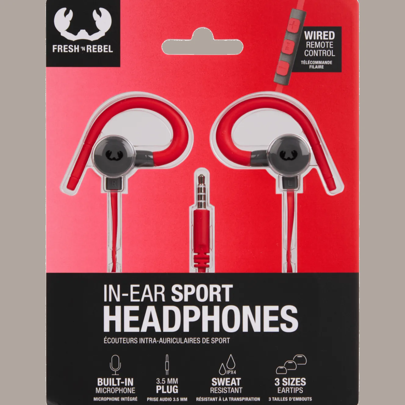 Fresh ’n Rebel sport-oordopjes in-ear
