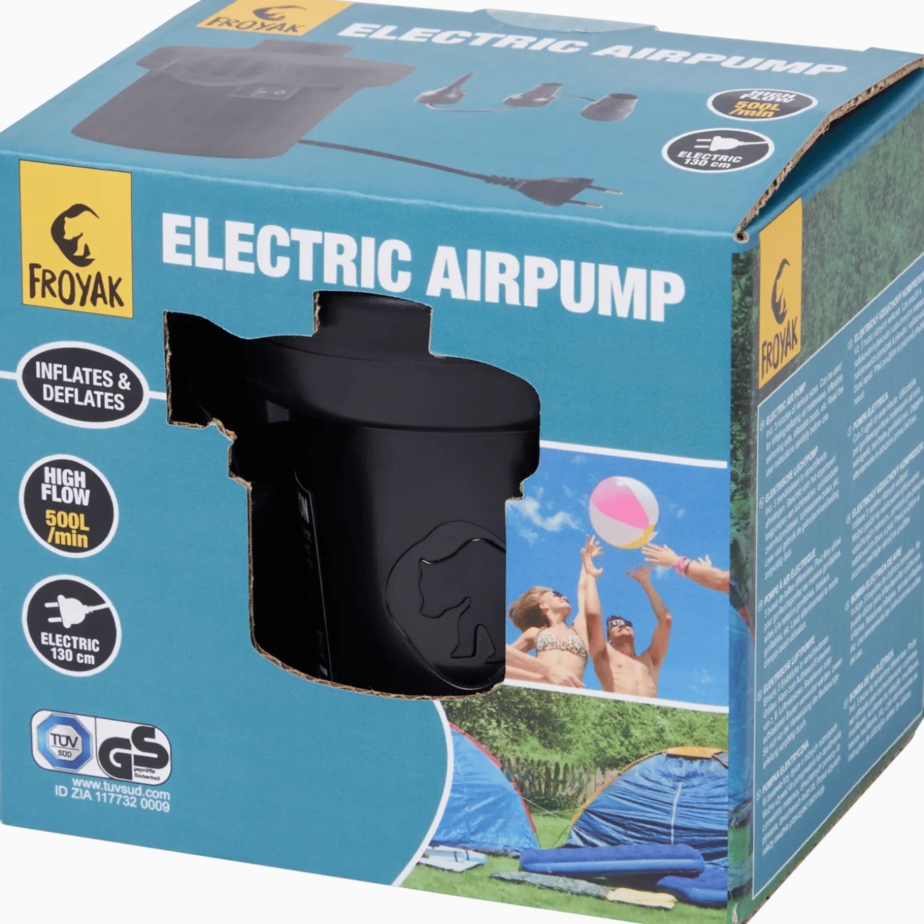 Froyak elektrische luchtpomp