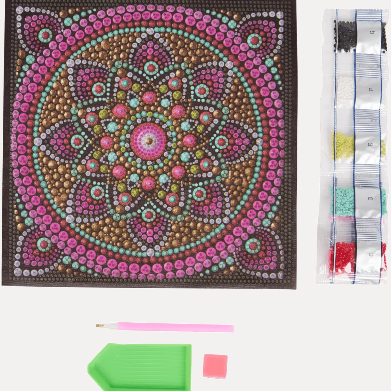 Glow-in-the-dark diamond painting