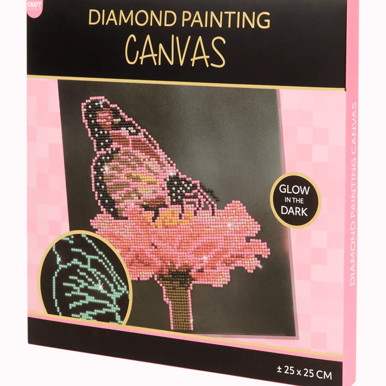 Glow-in-the-dark diamond painting