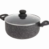 Granite stone braadpan