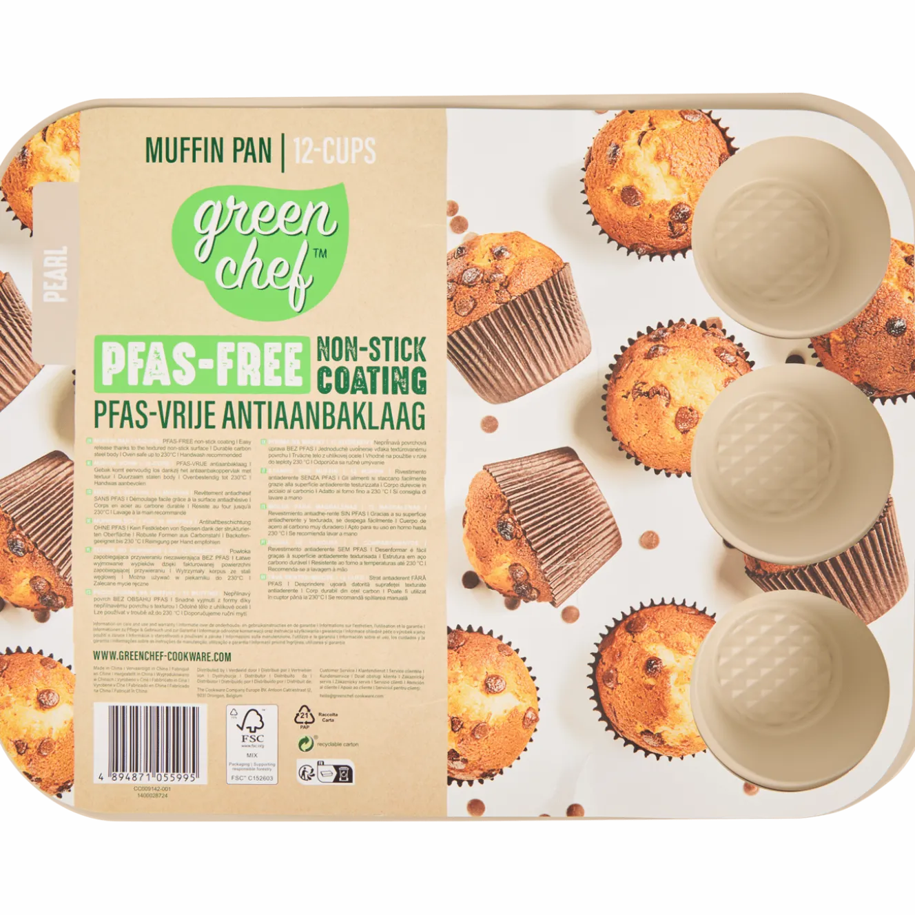 GreenChef muffinvorm