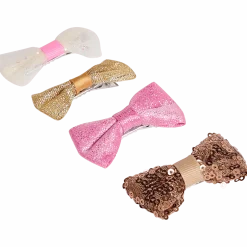 Haarclipjes met strikjes