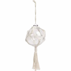 Home Accents kerstbal met macramé
