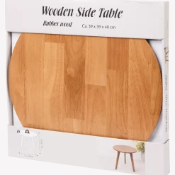 Houten bijzettafel
