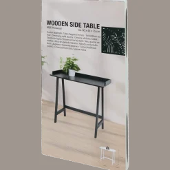 Houten bijzettafel