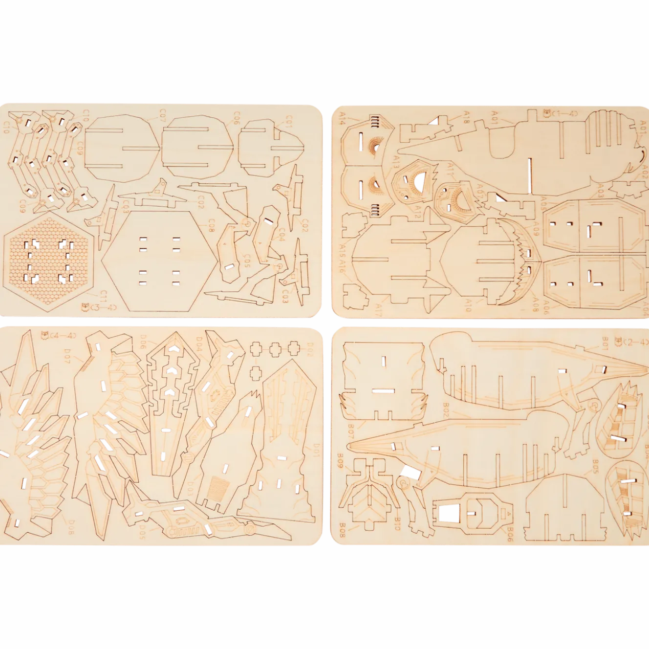 Houten 3D-puzzel